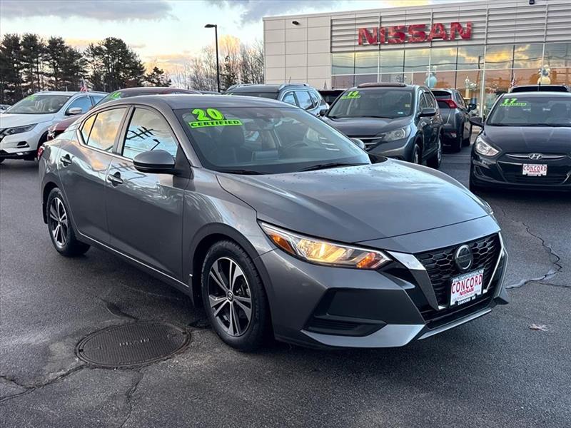 2020 Nissan Sentra SV Gray, Concord, NH