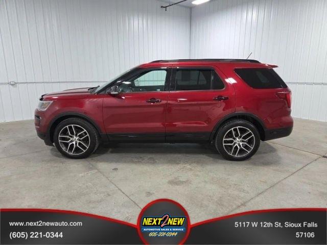 2019 Ford Explorer Sport SUV 4D Red, Sioux Falls, SD