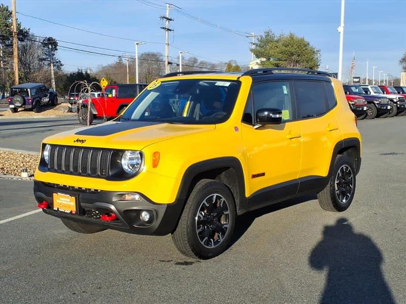 2023 Jeep Renegade Trailhawk Solar Yellow Clearcoat, Lynnfield, MA