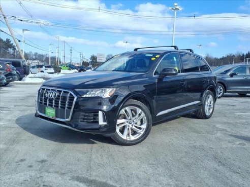 2024 Audi Q7 Premium Plus Mythos Black Metallic, Lynnfield, MA