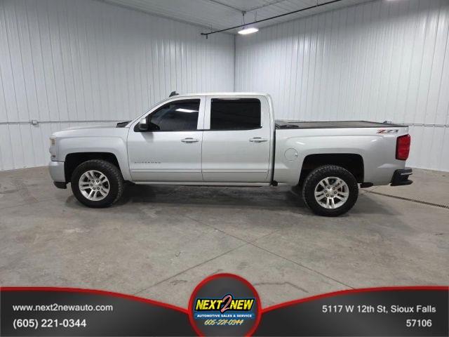 2017 Chevrolet Silverado 1500 Z71 LT Pickup 4D 5 3-4 ft Silver, Sioux Falls, SD